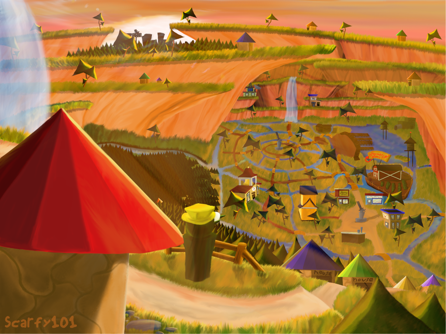 Indie Game Concept Art